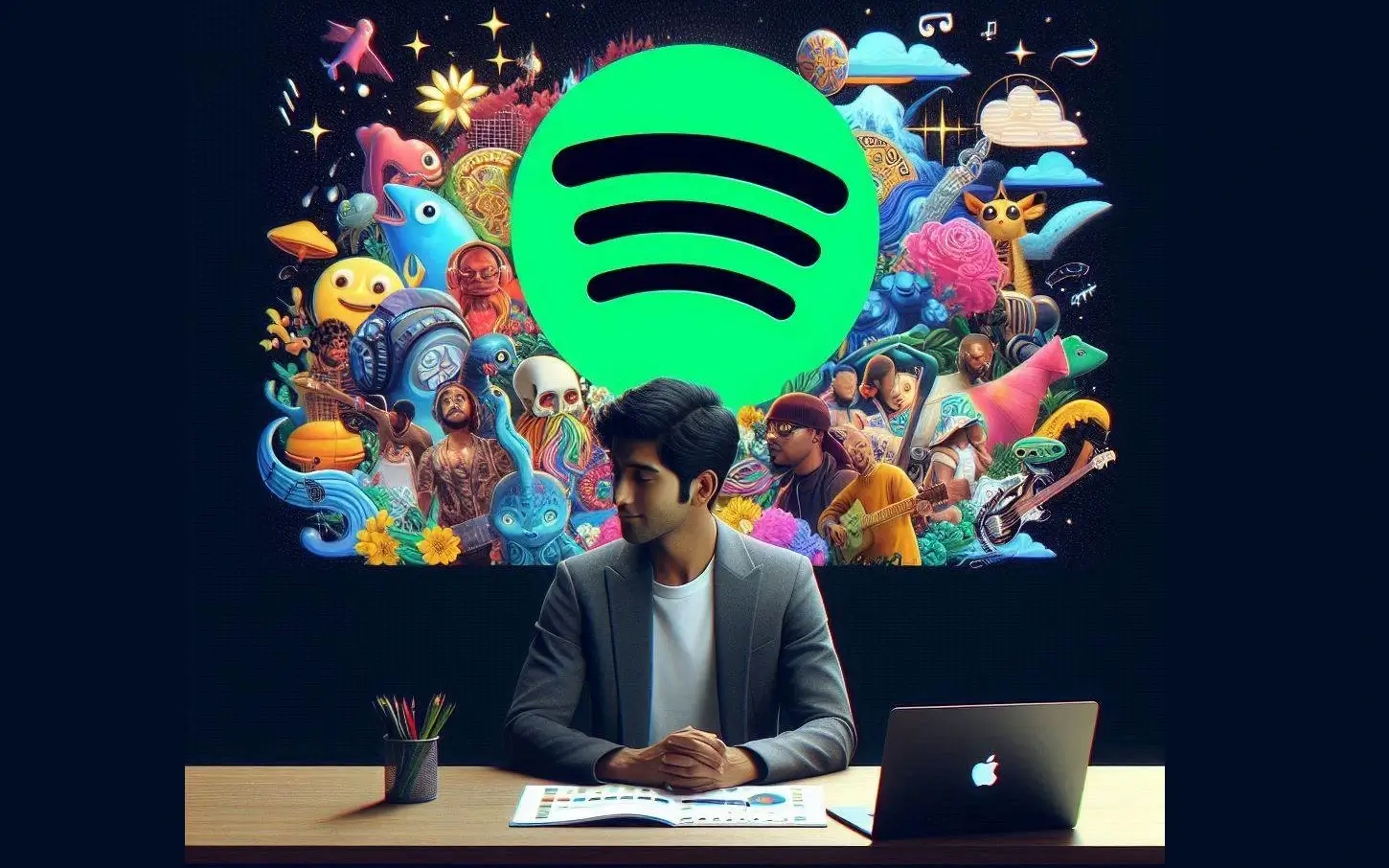 Spotify GIPHY partnership by spotifeek master