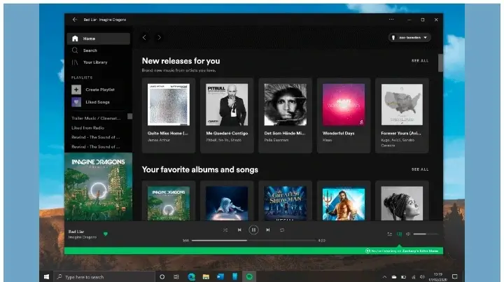 Spotify app automatically installing in Windows